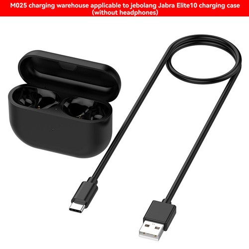 Schwarz M025 Kopfhörer Ladecase Zubehör für Jabra Elite10 - Bild 10 von 11