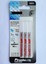 PIRANHA X22013 Pk 3 U Shank STRAIGHT METAL Jigsaw Baldes - cuts <2mm thick