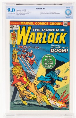   Warlock #5 CBCS 9.0 (Marvel,1973) Gil Kane Cover & Art! Victor Von Doom! cgc