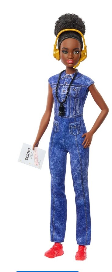 Barbie Women In Film Director Doll Deboxed and Repackaged