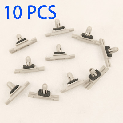 10pcs Roof Line Reveal Moulding Clip for BMW 51137117240 E90 E91 F30 F31 Gray