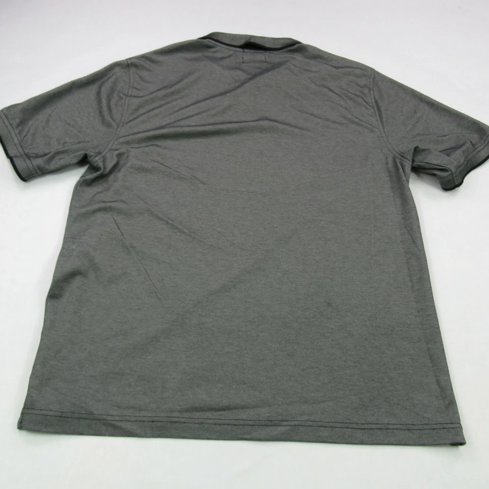 Greg Norman Shirt Mens Large Short Sleeve Gray Golf Polo Lightweight - Image 3 of 4