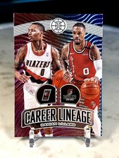 Damian Lillard 2019-20 Panini Illusions Basketball “Career Lineage” TRAILBLAZERS