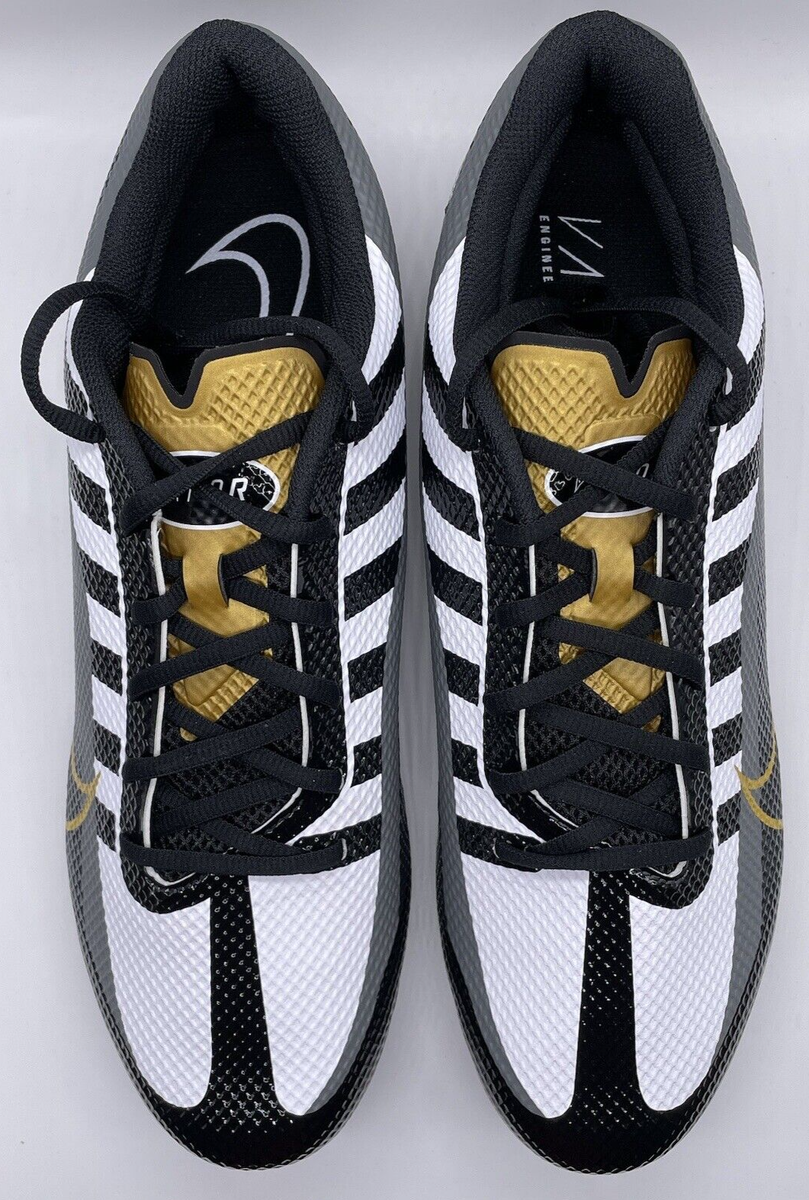 Nike Vapor Edge Speed 360 Black Metallic Gold Football  display picture 1