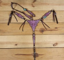 Headstall & Breast Collar Tack Set for Horse 