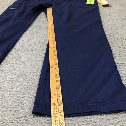 Landau Scrub Pants Womens PXL Blue Proflex Modern Fit Stretch NEW - Picture 12 of 13