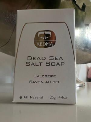 Kedma Dead Sea Salt Soap Salz Seife gründliche Reinigung 125 g
