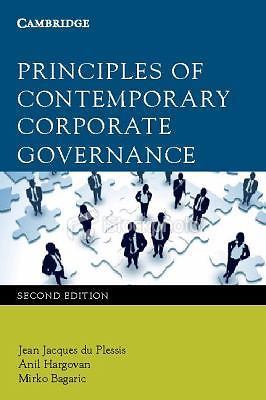 Principles Contemporary Corporate Governance 2e Jean Jacques Du P… 9780521138031