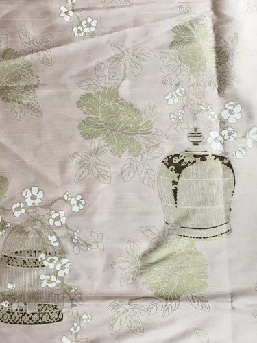 HARLEQUIN CURTAIN FABRIC DESIGN "Akemi"5mtrs Faux Silk Beautiful Piece - Picture 5 of 8