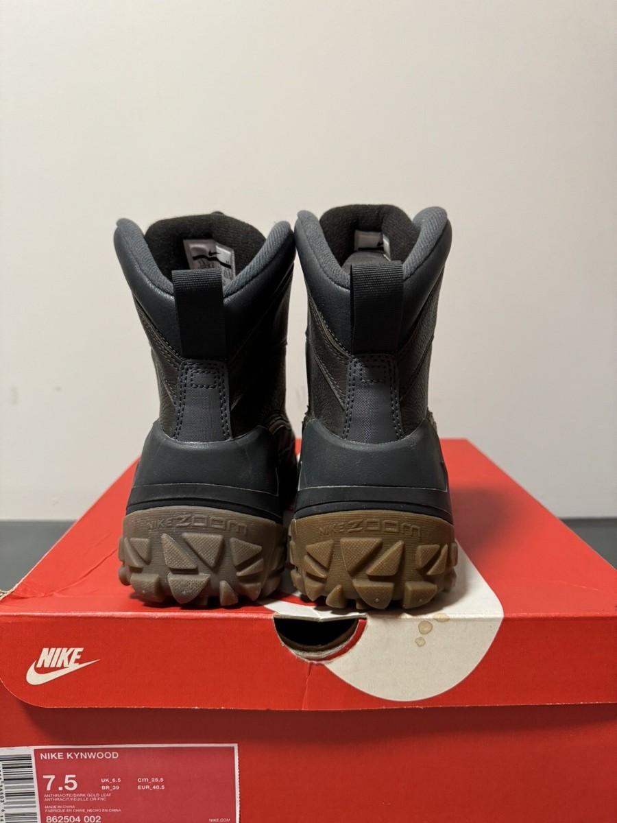 Nike Kynwood Anthracite/Dark Gold Size 7.5 862504-002 | eBay