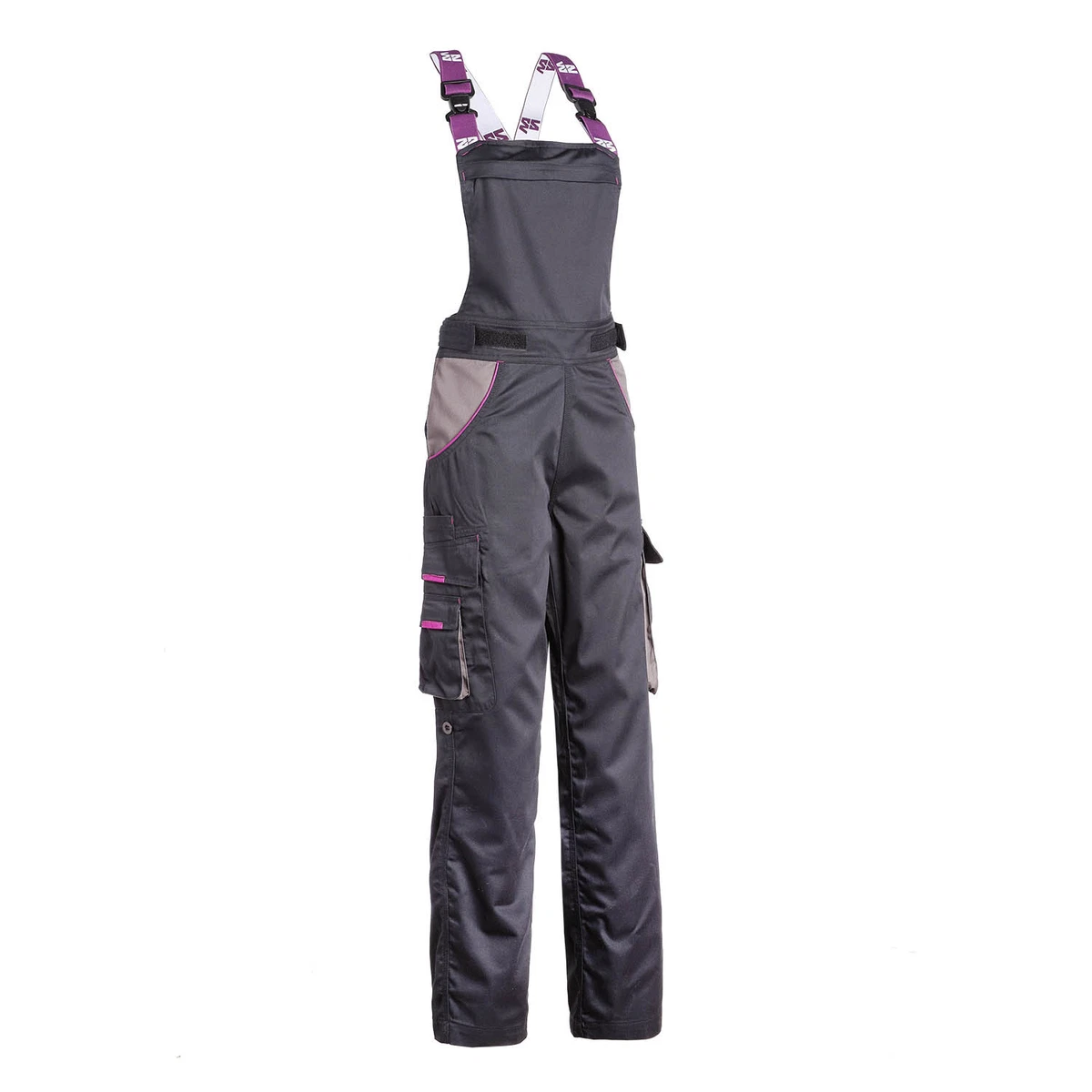 Salopette c te bretelles de travail femme Edith North Ways en