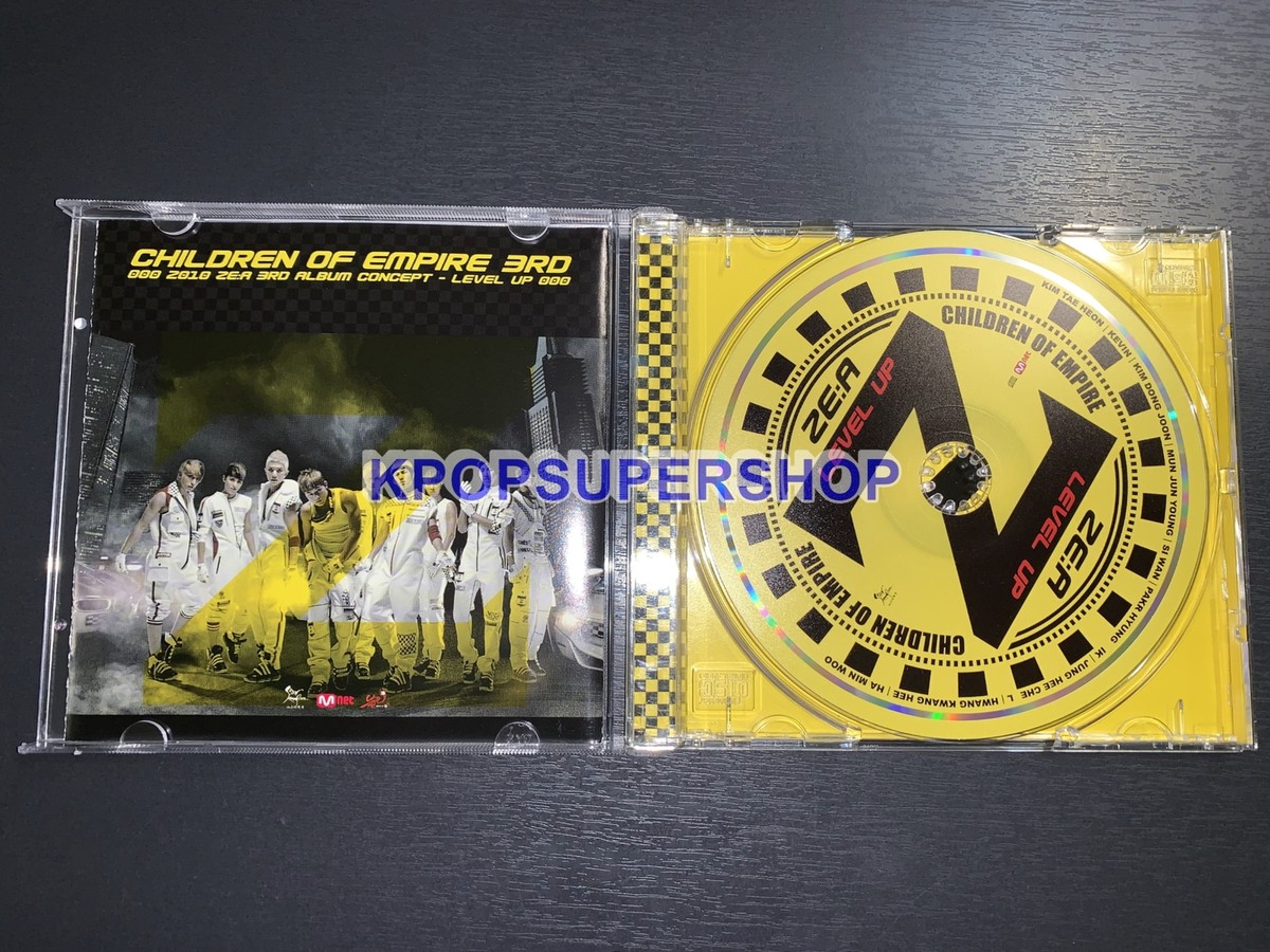 超、希少ＺＥ：Ａ　　CD.DVD ZE:A 3rd Digital Single Album Level Up CD Great Cond Rare Children
