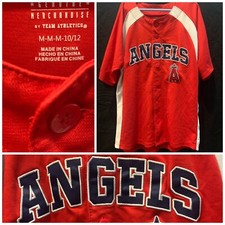 Los Angeles Angels Anaheim Jersey Youth Size M (10/12) by Team Athletics Genuine