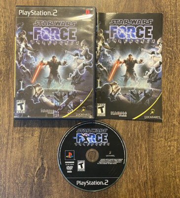 Star Wars: The Force Unleashed (Sony PlayStation 2, PS2, 2008) - TESTED COMPLETE