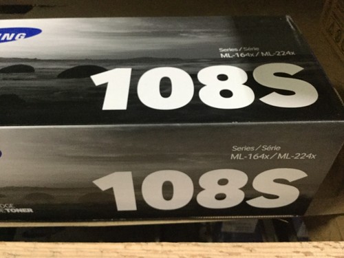 Genuine Samsung MLTD108S / MLT-D108S Black Toner Cartridge for ML-164x / ML-224x - Picture 5 of 5