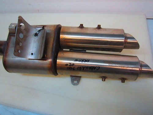 Marmitta Terminale originale Fantic caballero 500 anno 2020 - Imagen 3 de 7