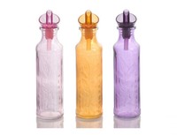 Herevin GepräGte ÖL Flasche 200Cc ÖLspender Essigspender Essig Glas Sirkelik