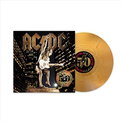 AC/DC STIFF UPPER LIP [50TH ANNIVERSARY GOLD VINYL] NEU LP