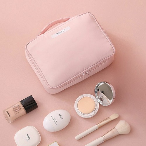 Women Multifunction Travel Cosmetic Bag Makeup Case Pouch Toiletry Organizer - Picture 10 of 14