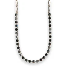Necklace by Mariana Sophisticated Jet and Black Diamond Swarovski Crystals