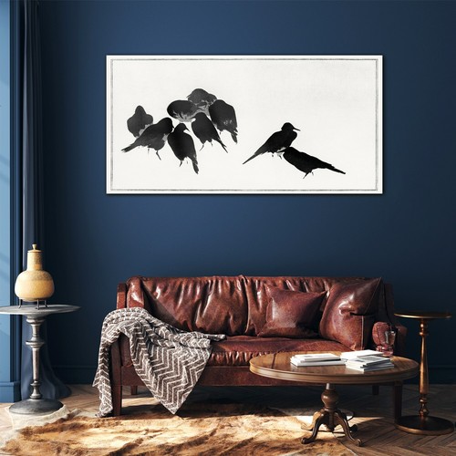 Druck auf Glas Wandbilder Glasbild 120x60 Malerei Asiatische Tiere Vögel Kunst - Bild 3 von 8