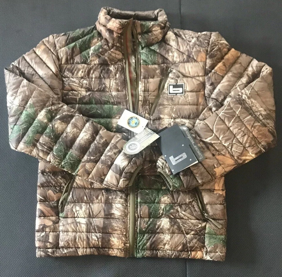 CHAQUETA CORTAVIENTOS AISLADA PLUMÓN DE GANSO AGASSIZ CON BANDAS 1283 Xtra-Verde Foto 2 de 4