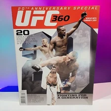 UFC #25  Chuck Liddell UFC MMA Magazine Winter 2014 20th Anniversary Issue