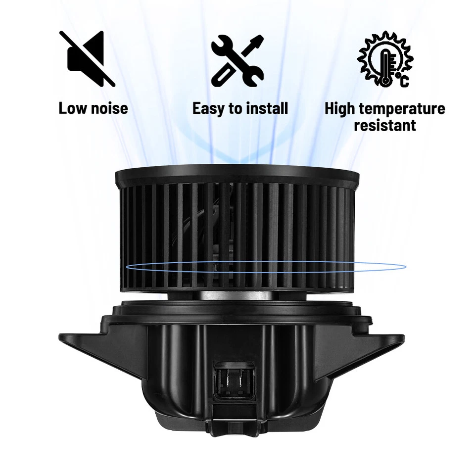 Motor soplador calentador aire acondicionado delantero con jaula ventilador para 97-01 Jeep Cherokee 99-01 Wrangler Foto 4 de 4