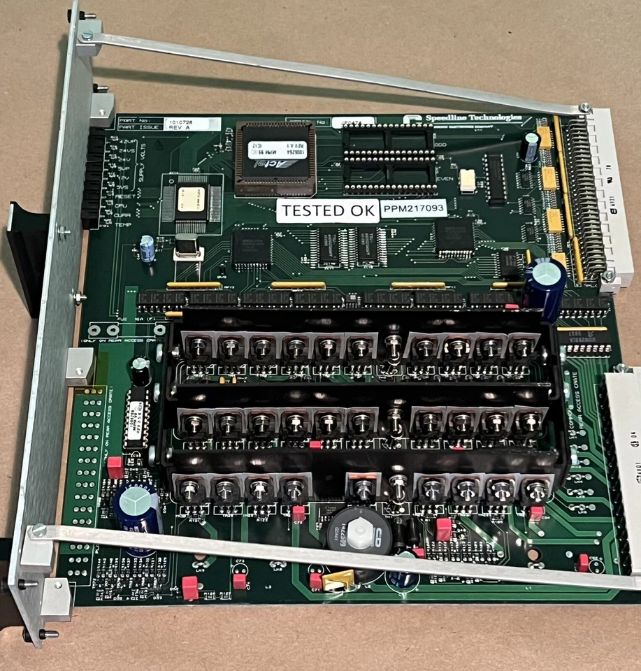 MPM Accuflex Feed Card 1010728 Speedline Technologies PC Board JE0474 Printer - Image 3 of 4