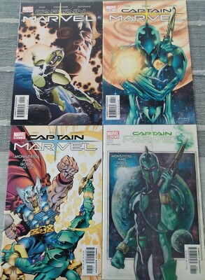 Captain Marvel #5 #6 #7 #8 Vol.4 Marvel 2003 Comic Books