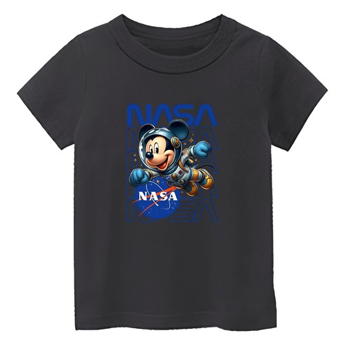 Kid's Funny Colorful Cartoon Short Sleeve T-Shirt USA Graphic New Gift Tee - Picture 7 of 13