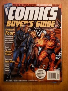 Comics Buyer’s Guide CBG #1640 (April 2008) Mark Millar, Star Wars