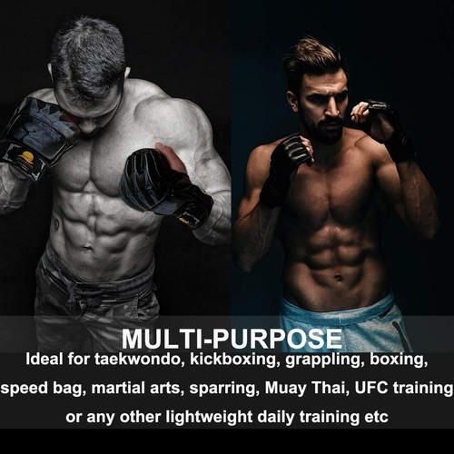 Boxing Gloves Sparring Fight Glove Mitts MMA Muay Thai Training & Fight - Picture 19 of 27