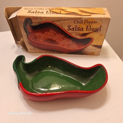 Salsa Bowl Shaped Like A Pepper