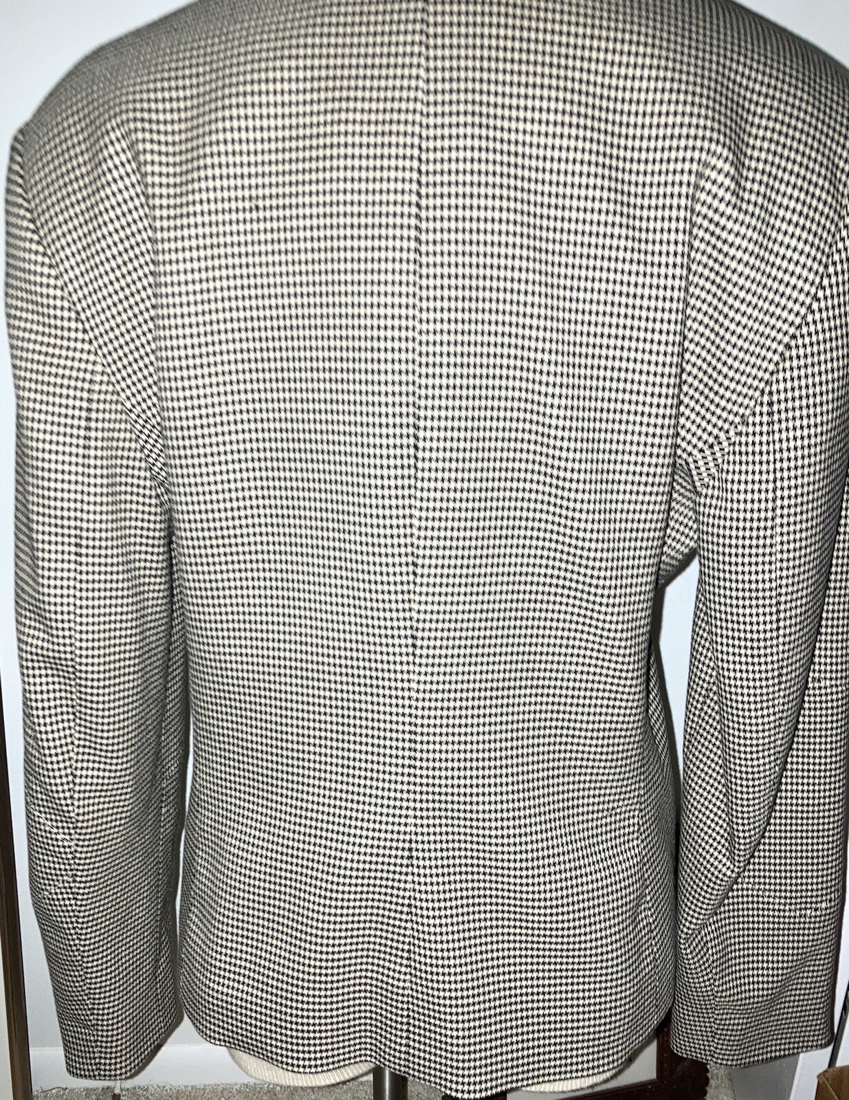 Classic Bill Blass Suits Tiny Houndstooth Cropped… - image 9