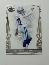 2023 Leaf Trinity Football Mega Box Base #69 Brandon Aubrey