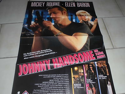 811 : Film Plakat , JOHNNY HANDSOME , mit Micky Rourke , E. Barkin , M. Freeman