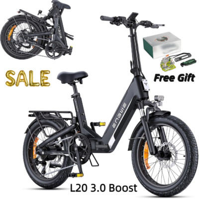 E-Bike Klapprad 20 Zoll Elektrofahrrad Electric Bike Mountainbike Fatbike 13.5Ah