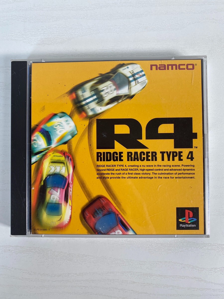 R4 Sony PlayStation PS Japan Ridge Racer Type 4 Japanese Game | eBay