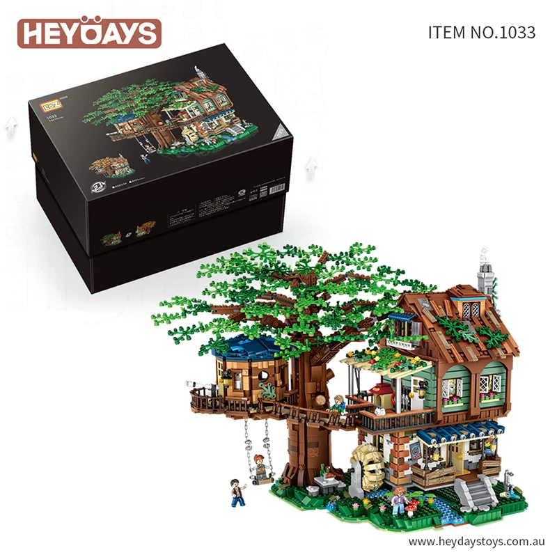 LOZ Mini Tree House Building Blocks Set (4761PCS) – DIY Nano Brick Architecture - image 4 of 4