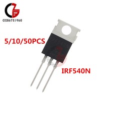5/10/50PCS IRF540 IRF540N 33A 100V TO-220 N-Channel Power MOSFET IC