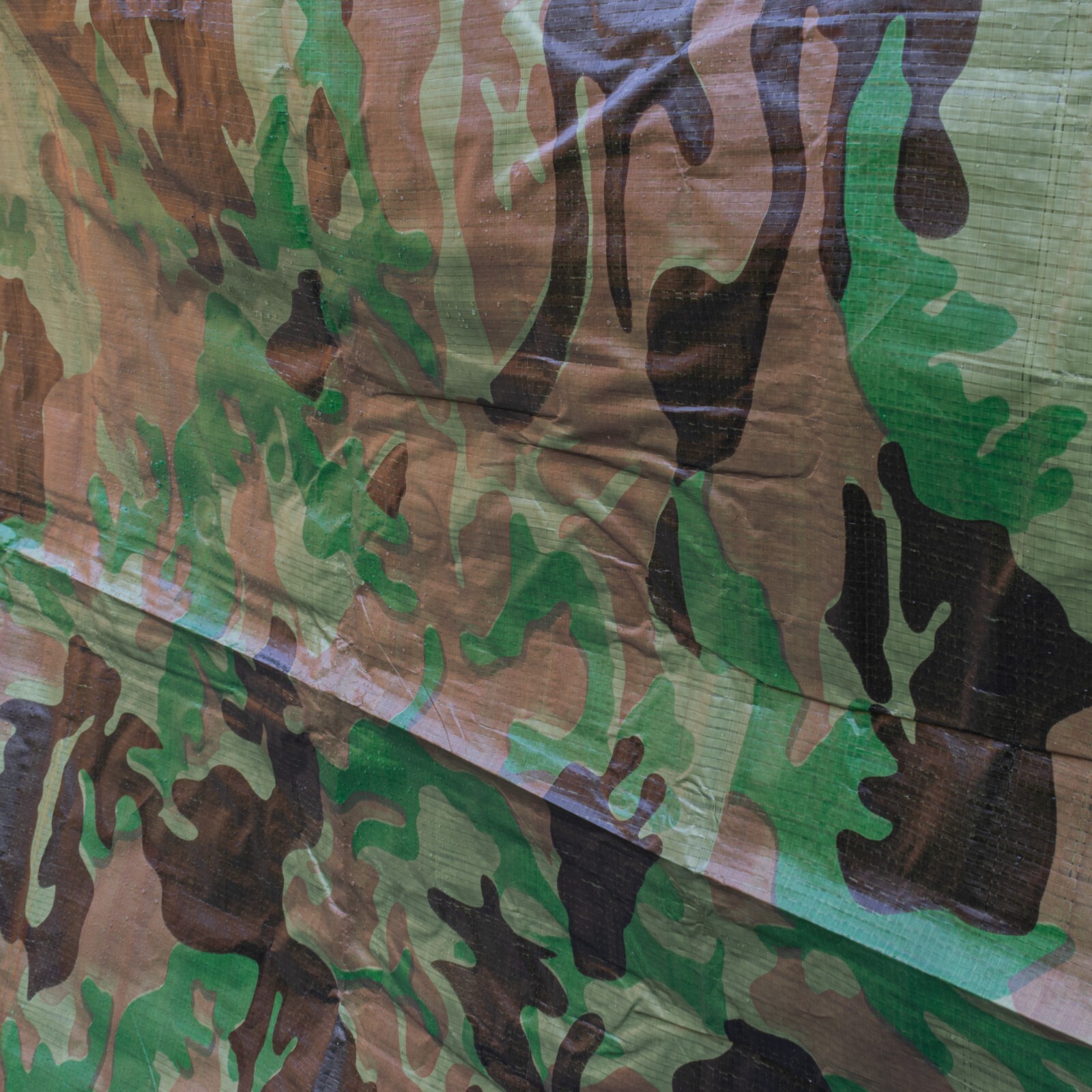 Waterproof 90gsm Heavy Duty Camouflage Tarpaulins Ground Sheet Cover