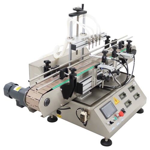 TECHTONGDA 110V 5-1000ml Desktop 4-Head Magnetic Pump Filling Machine 1.97-7.87" - Picture 8 of 24
