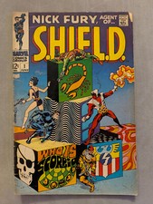Nick Fury Agent of S.H.I.E.L.D. #1 Marvel Comics, 1st Appearance Scorpio, 1968