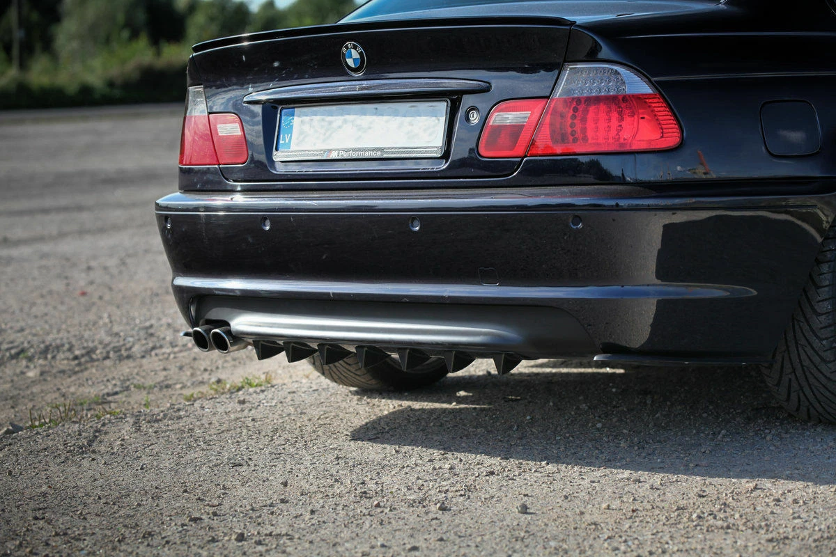 Bmw e46 rear sale bumper