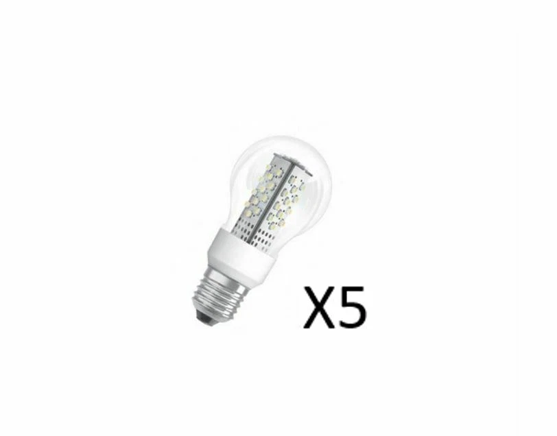 5 Stück OSRAM LED Classic A 3W(15W) 730 136lm 25000 St E27 Klar - Bild 1 von 1
