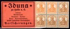 Deutsches Reich DR Mi H-Blatt 12 B ndgz ungebraucht Germania Markenheftchenblatt