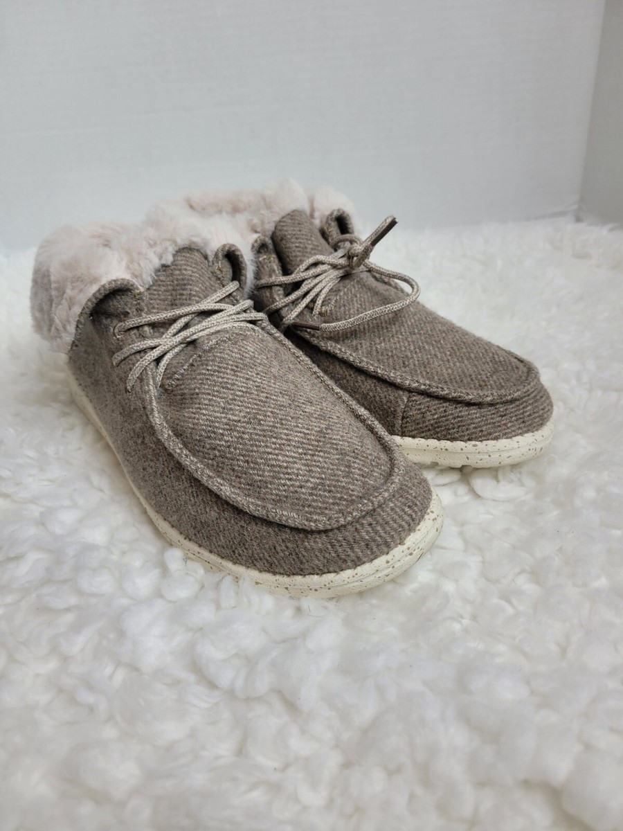 訳あり＊fluffyteddy【No.41】 Heydude Women's Wendy Slip Metallic Sparkle S | SoftMoc.com