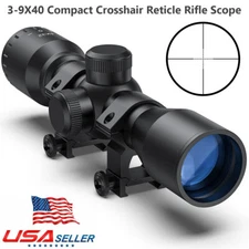 CVLIFE 3-9x40 Compact Rifle Scope Mil Dot Reticle Quick Aming Hunting Gun Scope