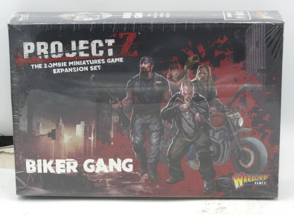 Project Z 752010005 Biker Gang (Expansion Set) Motorcycle Rider